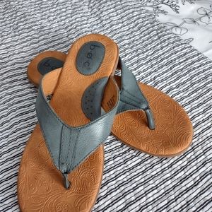 Green B.O.C. flip flops